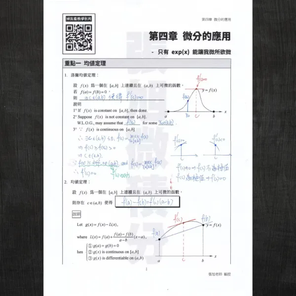 張旭微積分講義：圖片 2